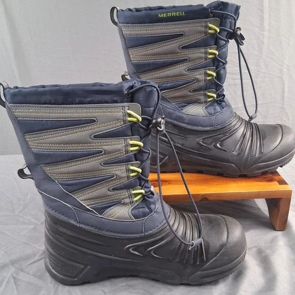 Merrell Waterproof Insulated Winter Snow Boots Men's 6M  -35 degrees F - Picture 2 of 10